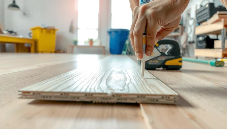 Step-by-step guide for repairing peeling on WPC floors with tools and techniques.