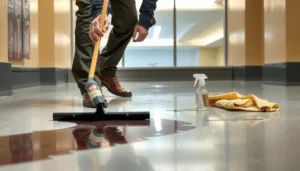 Steps to fix discoloration on rubber floors with practical solutions.