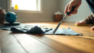 Step-by-step guide on how to fix scratches on cork floors for a flawless finish.