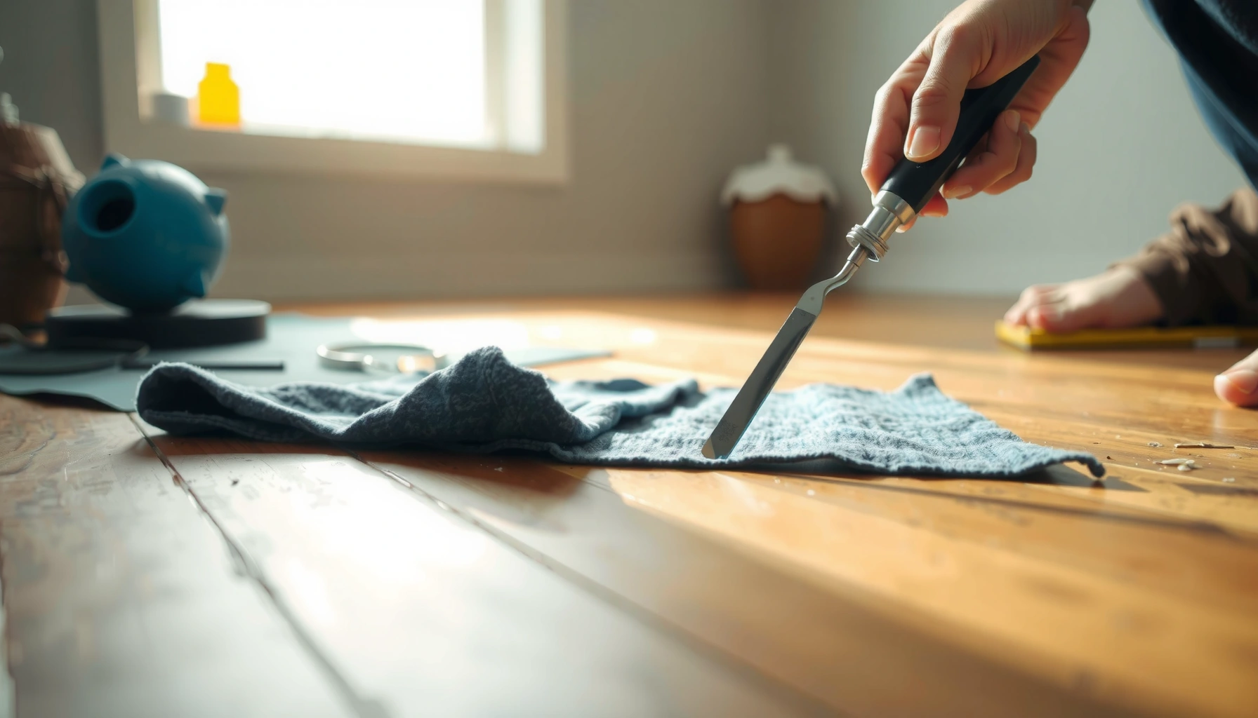 Step-by-step guide on how to fix scratches on cork floors for a flawless finish.