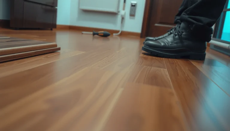 Step-by-step guide on fixing squeaks in commercial floors with tools and techniques.