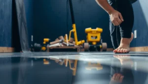 Step-by-step solutions for fixing squeaks in rubber floors with tools and techniques.