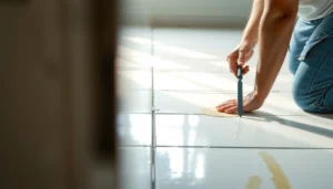 Step-by-step guide to fixing water damage on tile floors with tools and techniques.