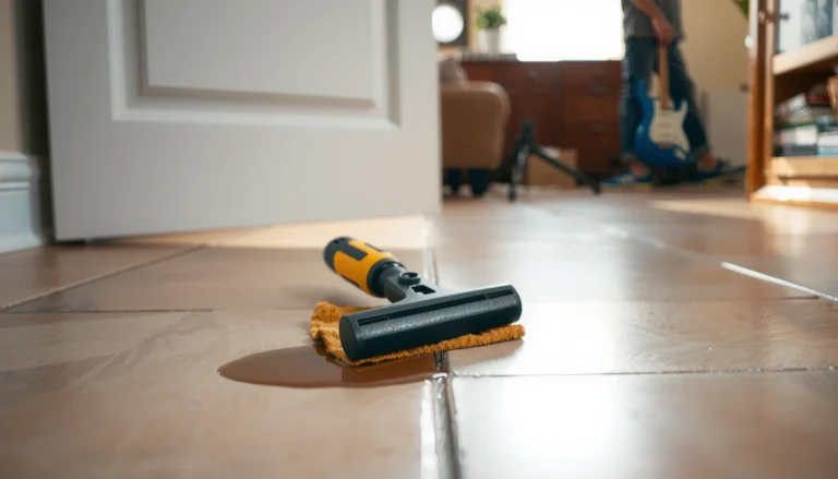 Step-by-step guide to fixing water damage on travertine floors with tools and techniques.