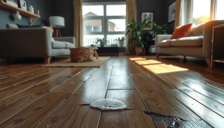 Step-by-step guide to fixing water damage on engineered wood floors.