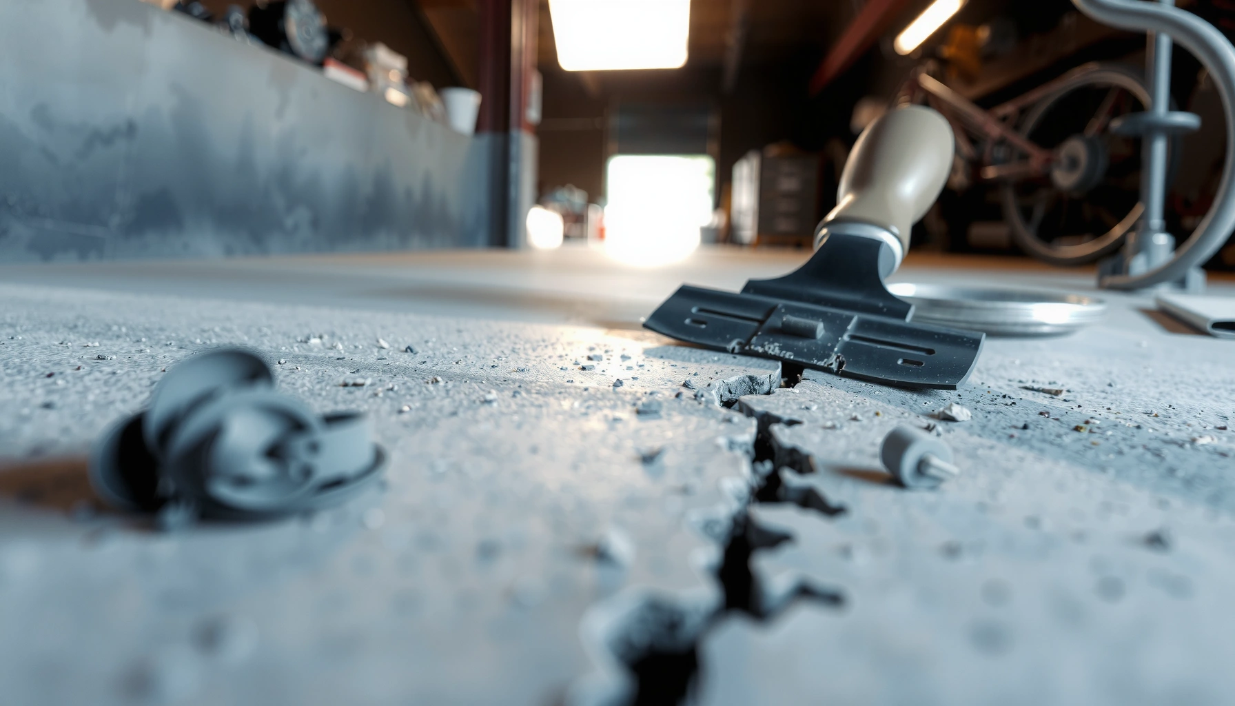 A step-by-step guide on fixing gaps in garage floors with practical repair techniques.