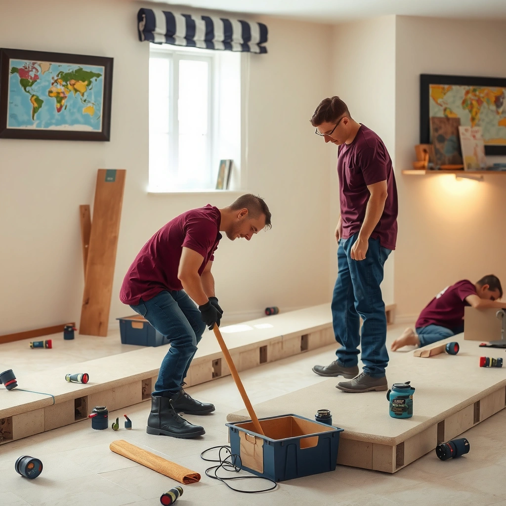 Materials needed for installing thresholds for travertine floors, including tools and threshold types.