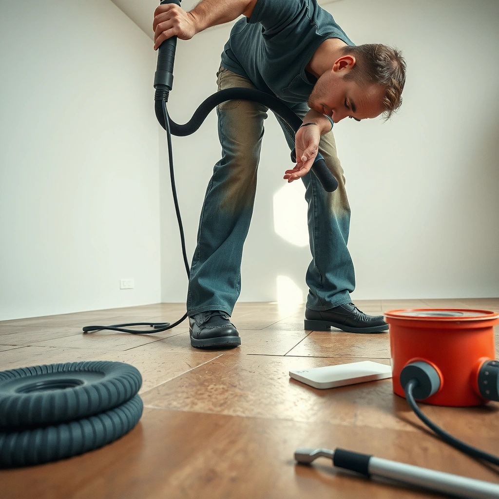 Tools and materials needed for polishing cork floors, including what to avoid.