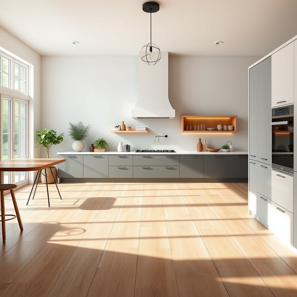 Infographic on who should use this vinyl flooring guide for kitchen decisions