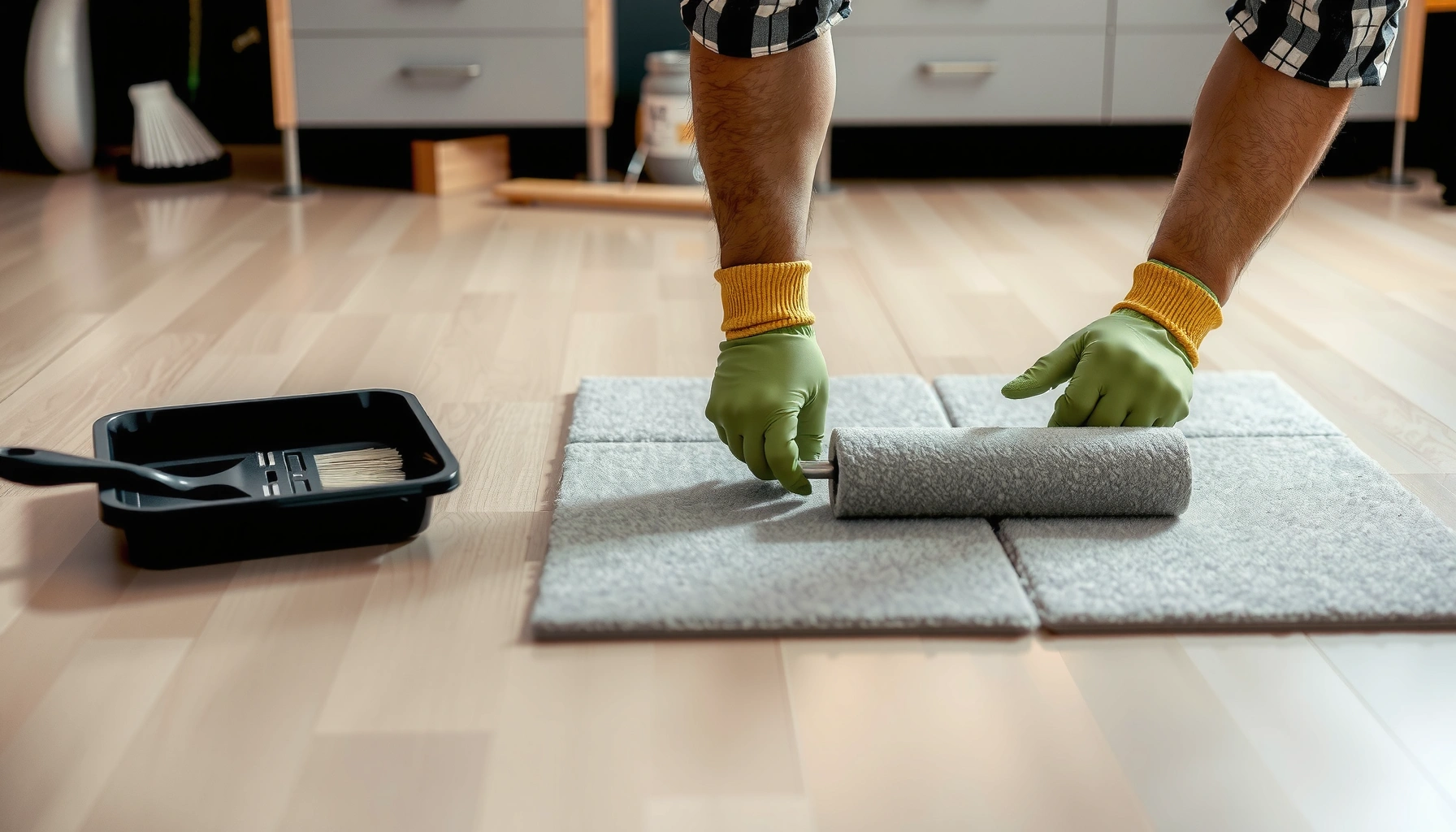 Step-by-step guide on sealing carpet tiles for durability and protection