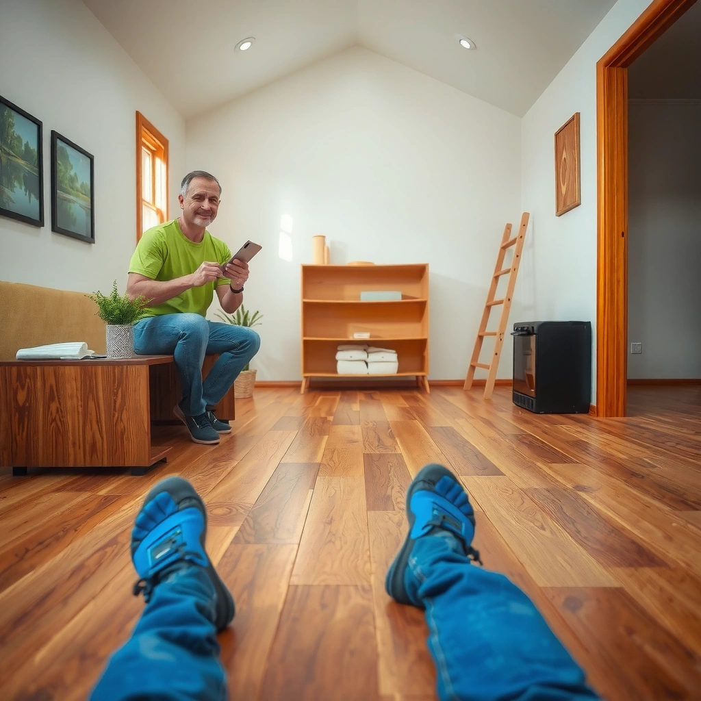 Checking for moisture, heat, or prep failure causing peeling on hardwood floors.