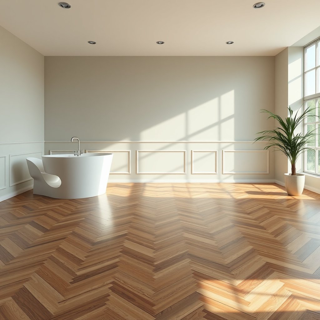 An overview of different chevron floor types and finishes for polishing.
