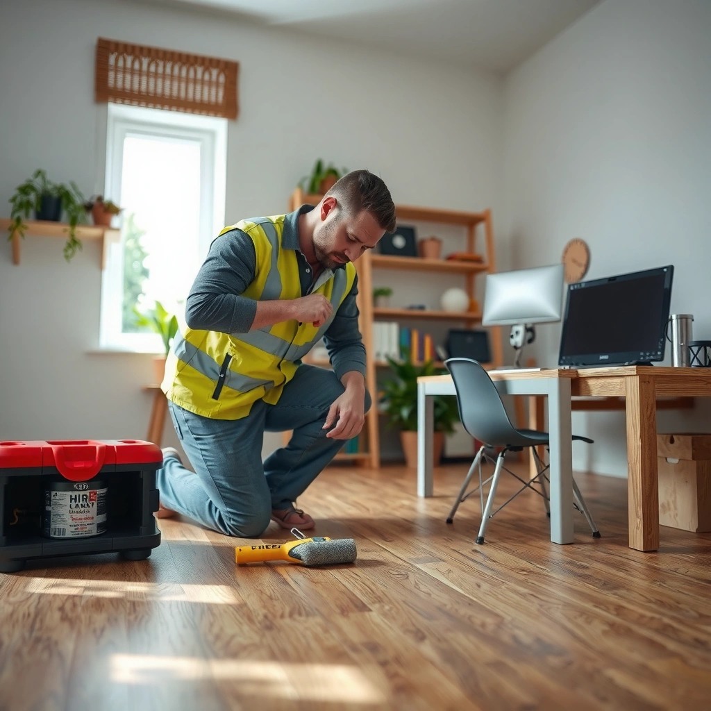Different types of dents in laminate floors to identify before repair.