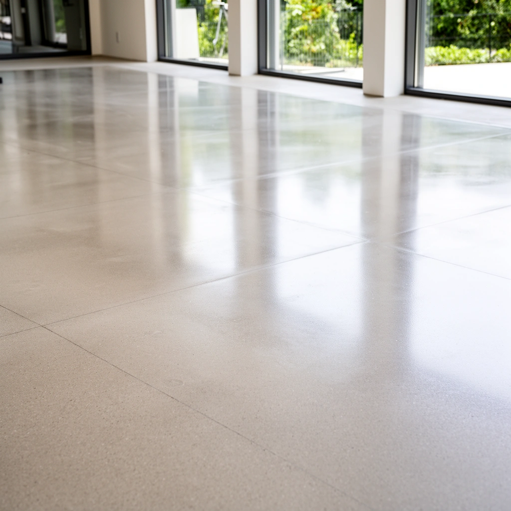 A guide to identifying different types of outdoor floor materials for cleaning.