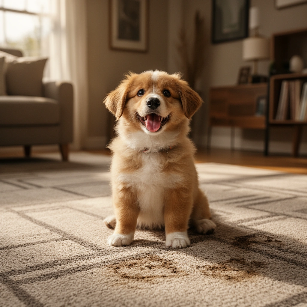 A guide to identifying different types of stains on carpet tiles for effective cleaning solutions.