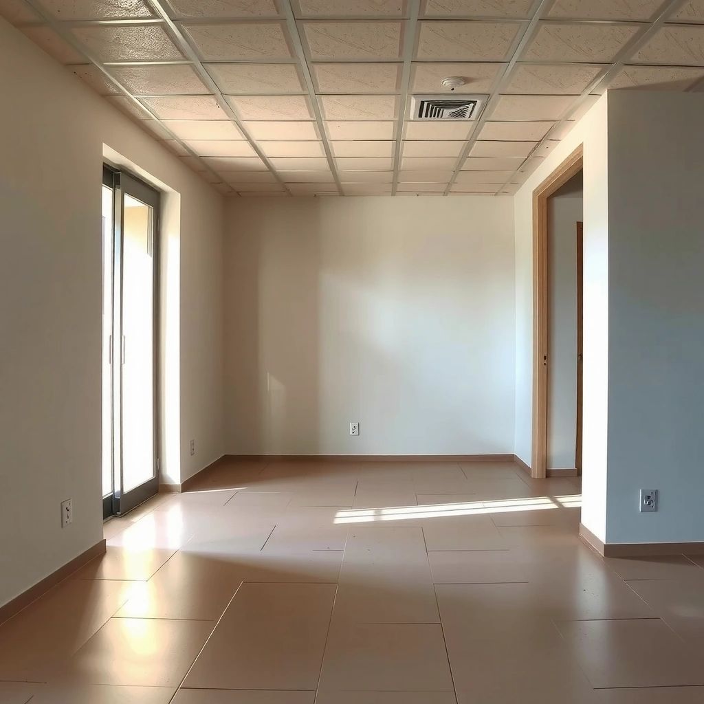 Different types of discoloration on tile floors to identify before cleaning.