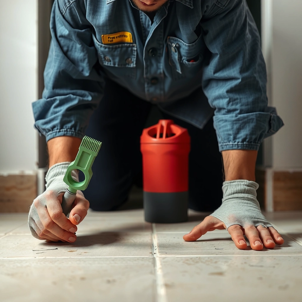 Image illustrating causes of tile floor buckling: moisture, movement, and substrate failure.