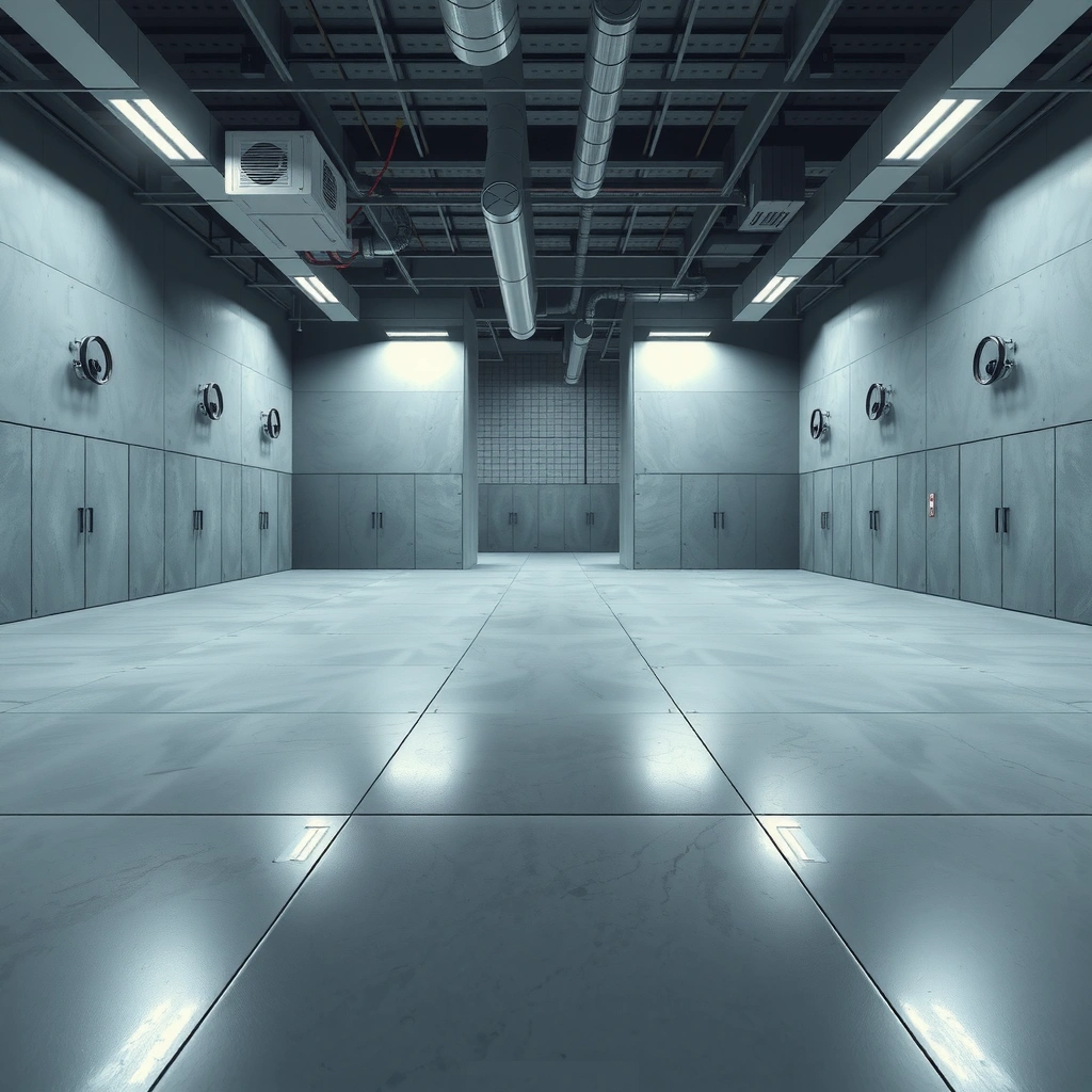 Visual guide to identifying sealed, painted, or bare concrete floors for cleaning.