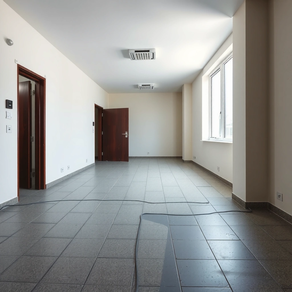 Image showing different types of cracks in rubber floors and their damage depth for repair