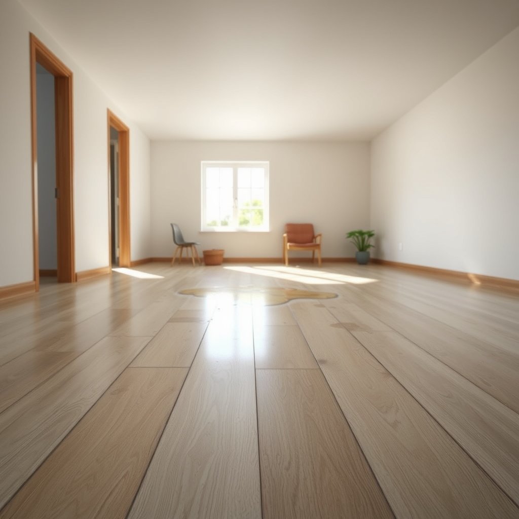 Image showing potential leak points in a laundry room to prevent water damage to vinyl floors.