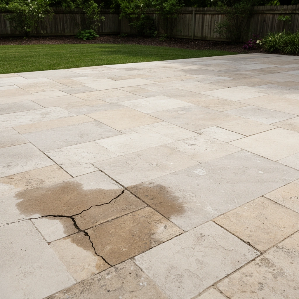 Different types of patio floor materials for protection against stains and damage