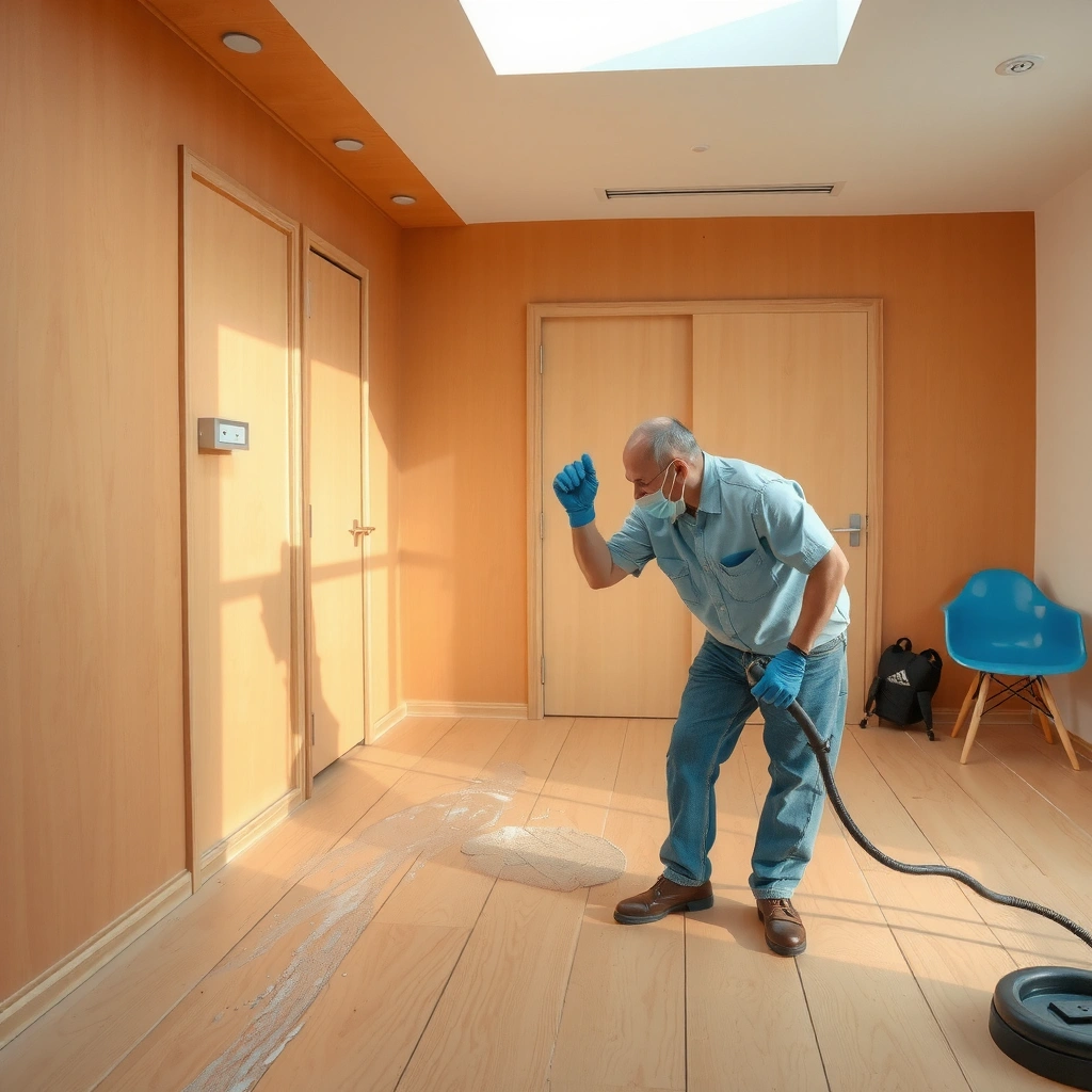 Visual guide to identifying scratch depth on vinyl floors: surface, wear layer, or gouge.