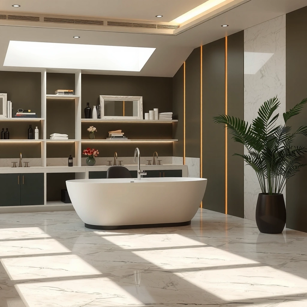A close-up view of marble flooring showing polish and contaminants affecting slipperiness.