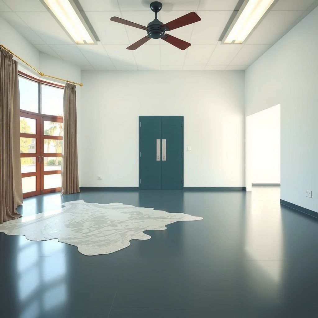 A guide to identifying different types of stains on rubber floors for effective cleaning.