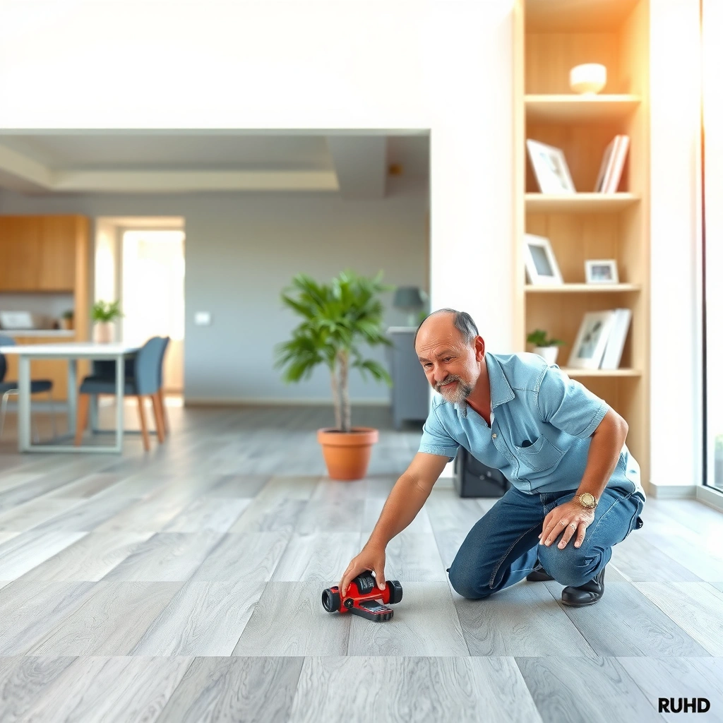 Inspecting the cause of gaps in vinyl floors: moisture, level issues, and installation fit.