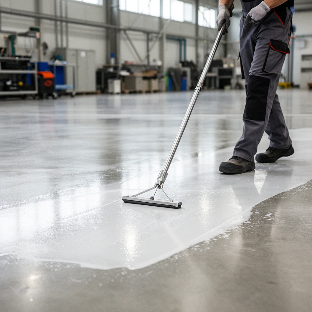 Frequently asked questions about cleaning industrial floors in a step-by-step guide.