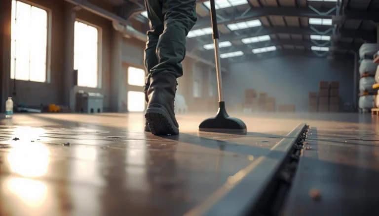 Steps for maintaining industrial floors with practical care techniques and best practices.