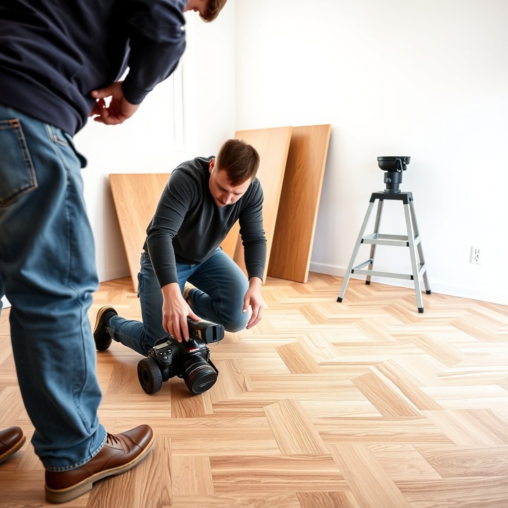 Step-by-step installation of chevron floors over plywood for a fast and straight finish.