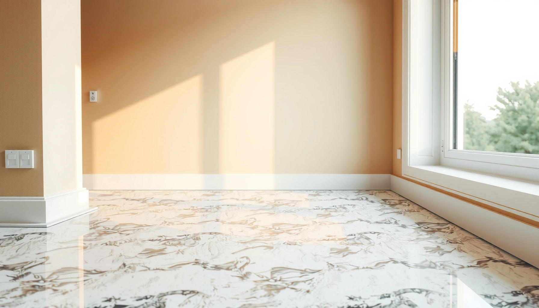 Step-by-step guide on how to install baseboards alongside granite floors.