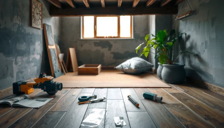 Step-by-step guide on how to install living room basement floors for a stylish upgrade.