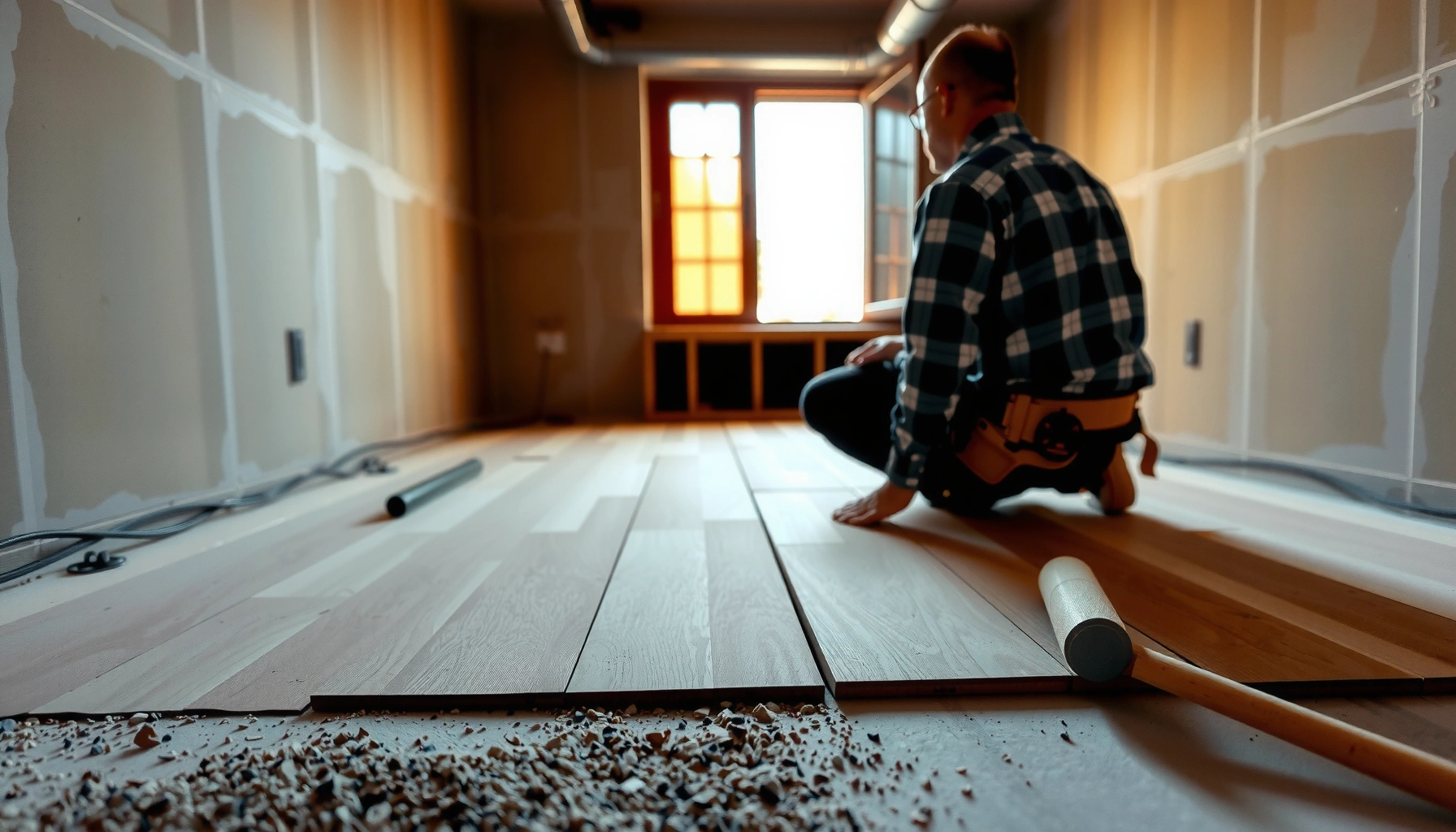 Step-by-step guide on how to install basement floors without professional help.