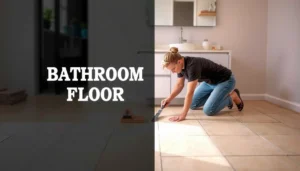 Step-by-step guide for installing bathroom and kitchen floors with essential tools and techniques.