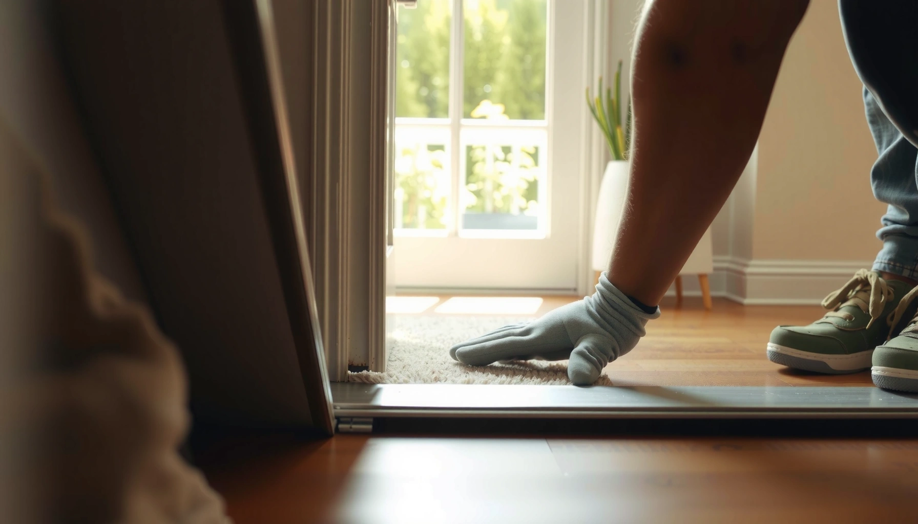 Step-by-step guide on how to install transitions for carpet floors.