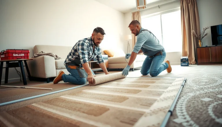 Step-by-step guide on how to install carpet floors over existing flooring for a fresh look.