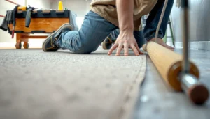 Step-by-step guide on how to install carpet over concrete floors for a comfortable finish.