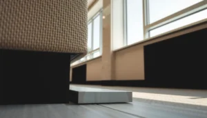 Step-by-step guide on how to install transitions for carpet tiles in a home setting.
