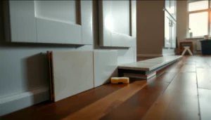 Step-by-step guide on installing ceramic tile floors around kitchen cabinets