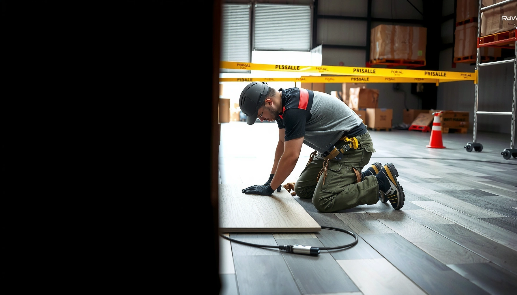 Guide to installing commercial floors on uneven surfaces for optimal results.