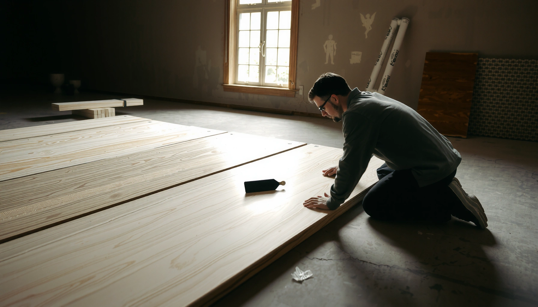 Step-by-step guide on installing concrete floors over plywood for a durable finish.
