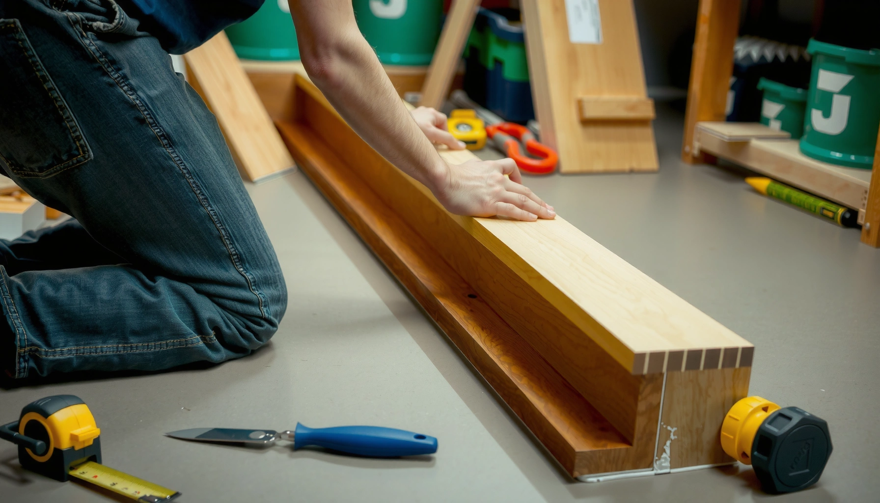 Step-by-step guide on how to install flooring on basement stairs for a durable finish
