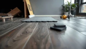 Step-by-step guide on installing flooring over concrete basement floors.
