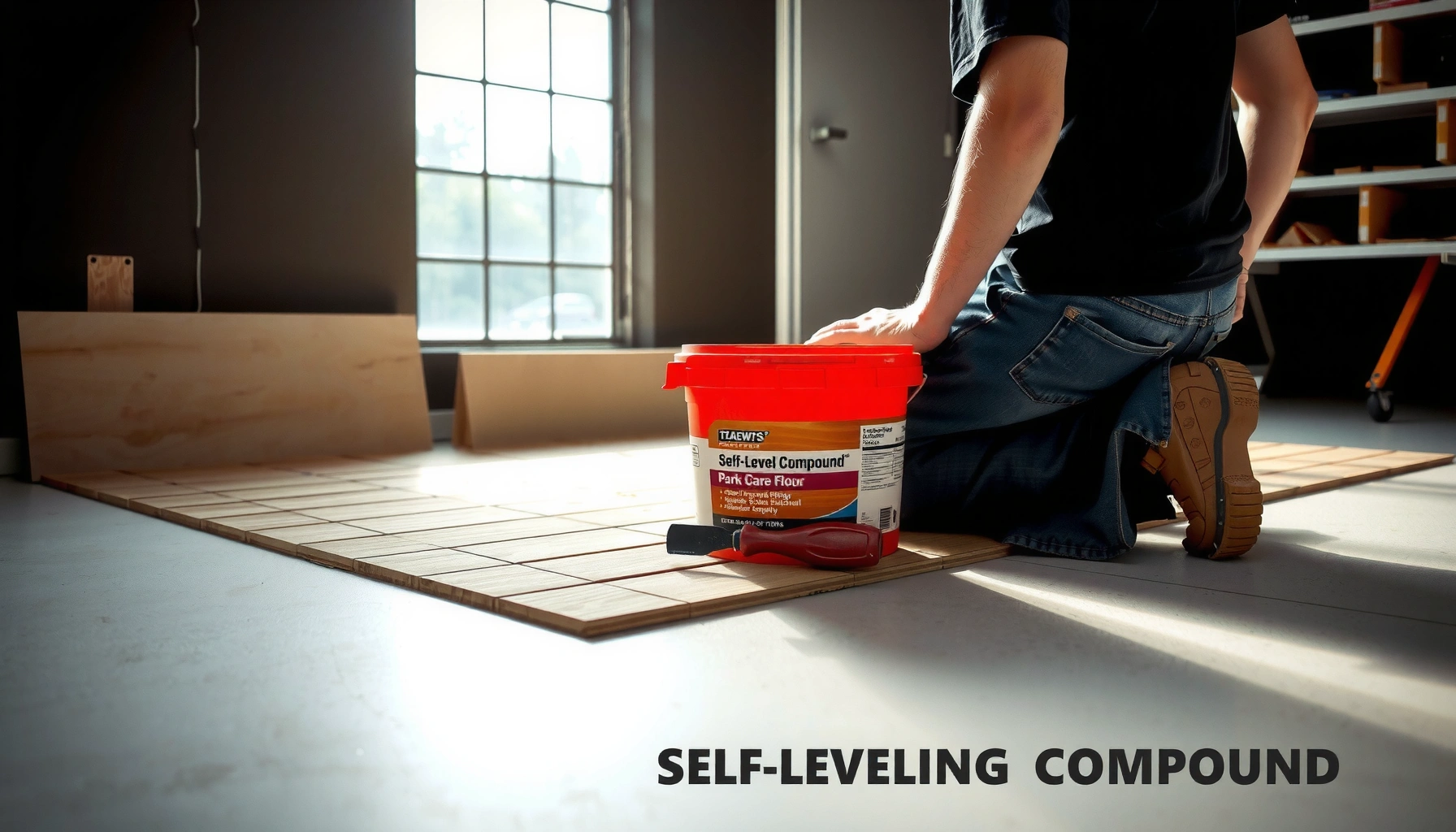 Step-by-step guide for installing garage floors on uneven surfaces.