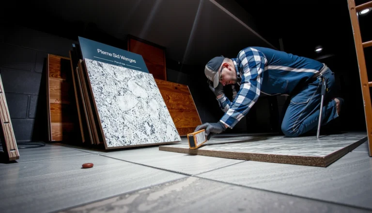 Step-by-step guide on installing granite floors in a basement for a durable finish.
