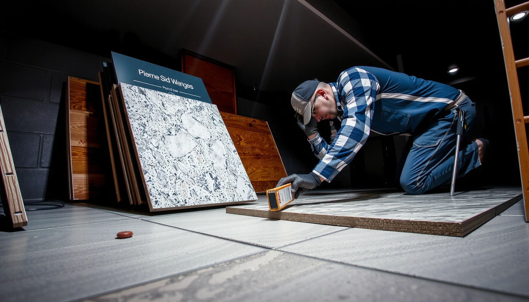 Step-by-step guide on installing granite floors in a basement for a durable finish.