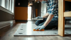 Step-by-step guide on how to install granite floors without professional help.