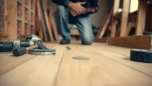 Step-by-step guide on how to install hardwood floors over plywood for a durable finish.